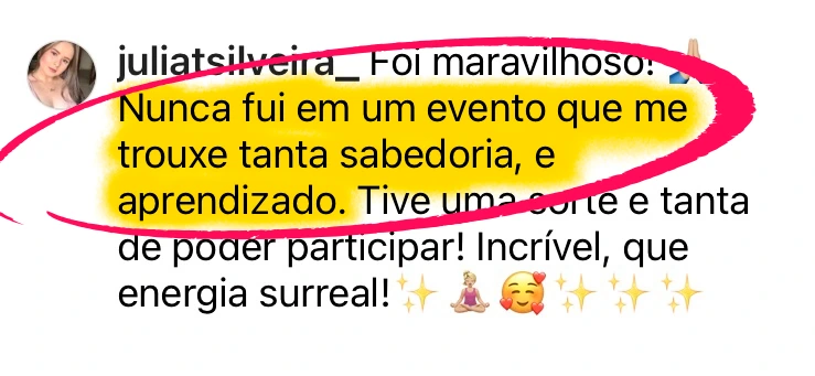 Amostra de depoimento do PAR, não é comprador deste guia