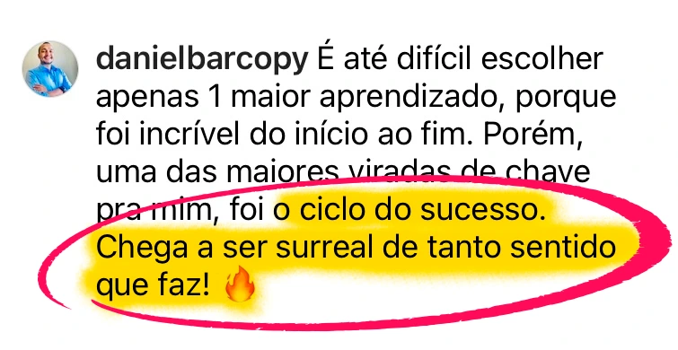Amostra de depoimento do PAR, não é comprador deste guia