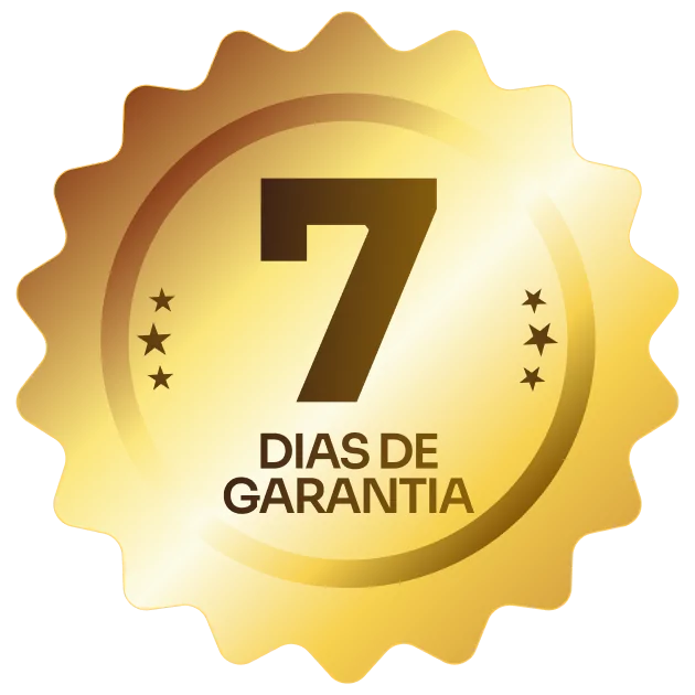 Selo de garantia de 7 dias